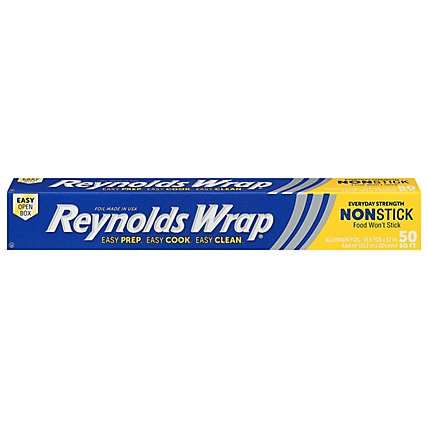 Reynolds Wrap Aluminum Foil Foodwrap 50 Sf 50 Square Foot - 50 Sq. Ft. - Image 2
