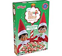 Kelloggs The Elf on the Shelf Breakfast Cereal Sugar Cookie with Marshmallows - 8.1 Oz