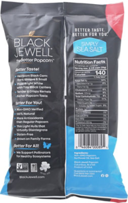 Black Jewell Popcorn Sea Salt - 4.5 Oz - Image 6