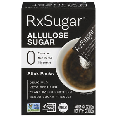 Rxsugar Sweetener Grnular Sticks - 11 Oz