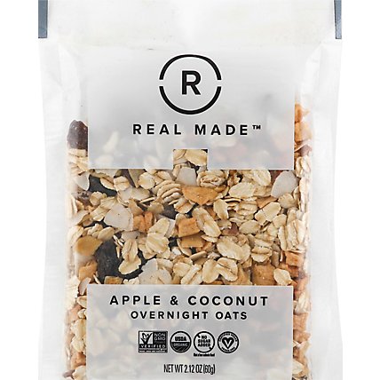 Real Made Oats Apple And Ccnut Sngl - 2.16 Oz - Image 2
