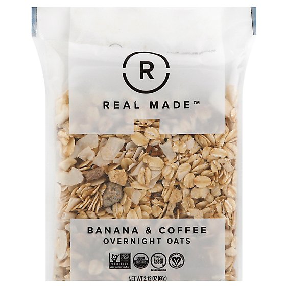 Real Made Oats Bnana And Cffe Sngl - 2.16 Oz