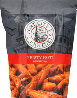 Port City Pretzels Feisty Hot - 8 Oz - Image 1