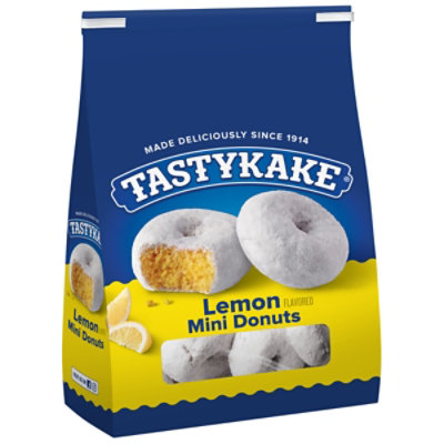 Tastykake Lemon Mini Donuts Shareable Lemon Flavored Powered Donuts - 10 Oz - Image 3