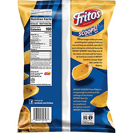 Fritos Scoops Corn Chips - 12.5 Oz - Image 6