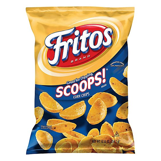 Fritos Scoops Corn Chips - 12.5 Oz
