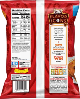 Lays Potato Chips Nashville Hot Chicken - 2.625 Oz - Image 5