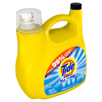 Tide Simply Clean & Fresh Liquid Detergent Refreshing Breeze - 128 Fl. Oz. - Image 7