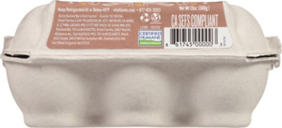 Vital Farms Pasture Raised Organic Eggs Large - 6 Count - Image 3