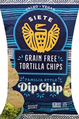 Siete Grain Free Dip Chip Tortilla Chips - 5 Oz - Image 2