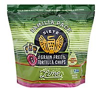 Siete Grain Free Familia Pack Lime Tortilla Chips Multipack - 6-1 Oz