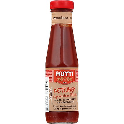 Mutti Ketchup Tomato Italian - 12 Oz