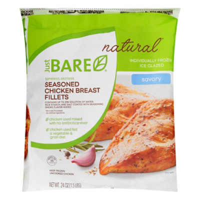 Just Bare Boneless Skinless Original Chicken Breast Fillets Frozen