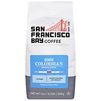 San Francisco Bay Colombian Supremo Ground Coffee - 12 Oz - Image 1