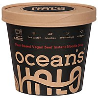 Oceans Halo Noodle Bowl Vegan Beef - 4.02 Oz - Image 1
