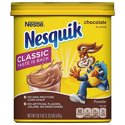 Nesquik Chocolate Powder Drink Mix - 20.1 Oz - Image 1