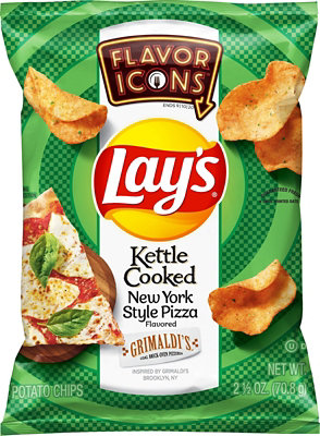 Lays Kettle Cooked Xxvl New York Style Pizza - 2.5 Oz - Image 1
