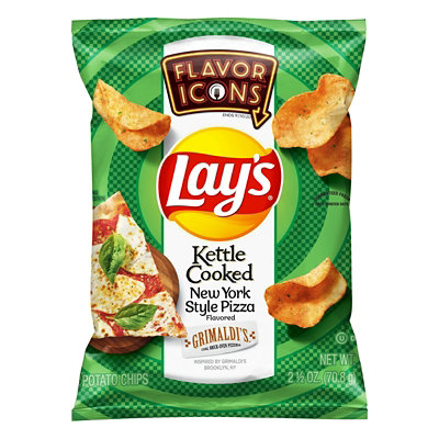 Lays Kettle Cooked Xxvl New York Style Pizza - 2.5 Oz - Image 2