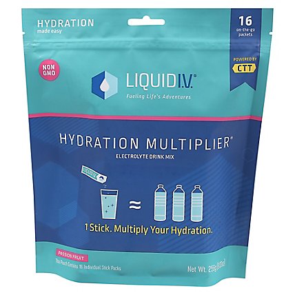 Liquid Iv Powder Passion Fruit - 16 Count - Image 3