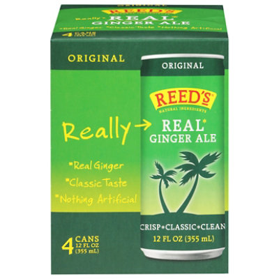 Real Ginger Ale Slim Can - 6-12 Fl. Oz. - Image 3