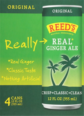 Real Ginger Ale Slim Can - 6-12 Fl. Oz. - Image 6