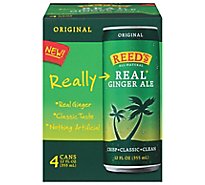 Real Ginger Ale Slim Can - 6-12 Fl. Oz.