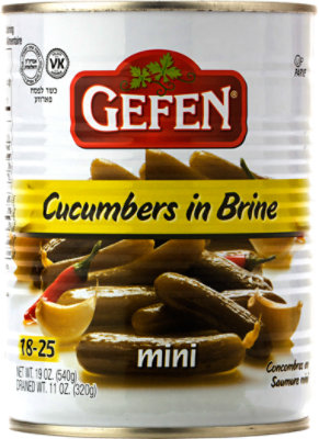 Gefen Pickles 18-25 - 19 Oz - Image 1