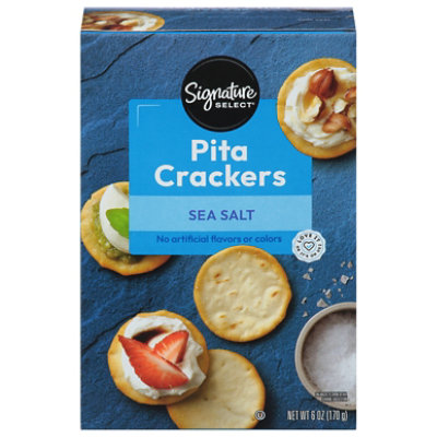 Signature SELECT Crackers Pita Sea Salt - 6 Oz - Image 3