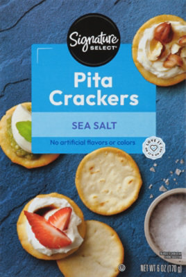 Signature SELECT Crackers Pita Sea Salt - 6 Oz - Image 6