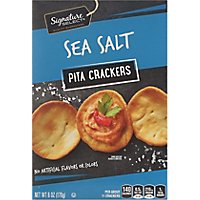 Signature Select Crackers Pita Sea Salt - 6 Oz - Image 2
