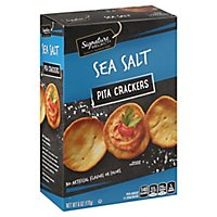 Signature Select Crackers Pita Sea Salt - 6 Oz - Image 1