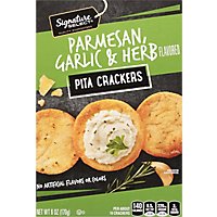 Signature Select Crackers Pita Parmesan Garlic Herb - 6 Oz - Image 5