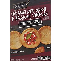 Signature Select Crackers Pita Caramelized Onion Vinegar - 6 Oz - Image 6