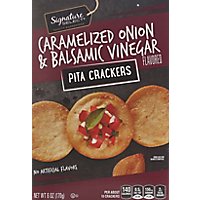 Signature Select Crackers Pita Caramelized Onion Vinegar - 6 Oz - Image 2