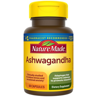 Natures Made Ashwagandha 125mg - 60 Count - Image 1