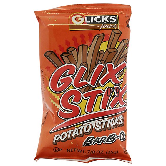 Glicks Bbq Potato Stix - .87Oz