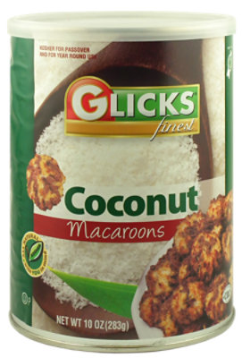 Glicks Macaroon Coconut Gf - 10 Oz - Image 1