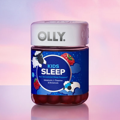 OLLY Kids Sleep Gummies Razzzberry - 50 Count - Image 4