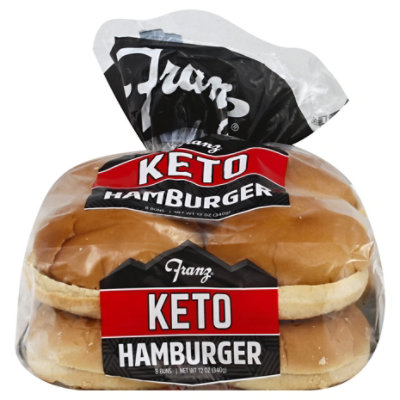 Franz Keto Hamburger Buns 8 Count - 12 Oz - Image 3