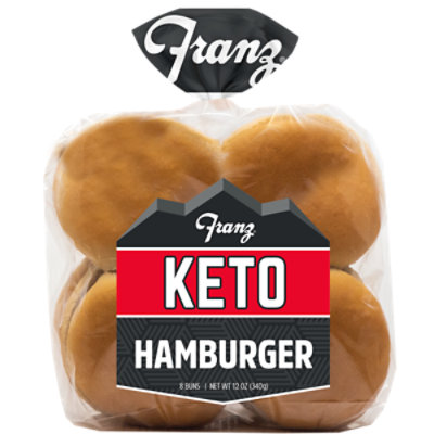 Franz Keto Hamburger Buns 8 Count - 12 Oz - Image 2