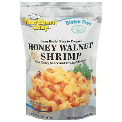 Northern Chef Oven Ready Honey Walnut Shrimp With Honey Sauce & Candied Walnuts - 10 Oz. - Image 3