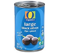 O Organics Olives Ripe Pitted Large - 6 Oz