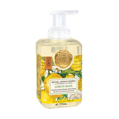 Michel Lemon And Basil Foaming Soap - Each - Image 1