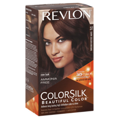 Revlon Colorsilk 37 Dk Gldn Brn - 4.4 Oz - Pavilions