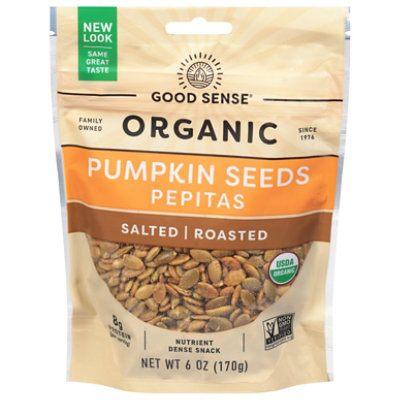 Good Sense Pepitas Roasted And Salted Organic - 6 Oz - Image 3