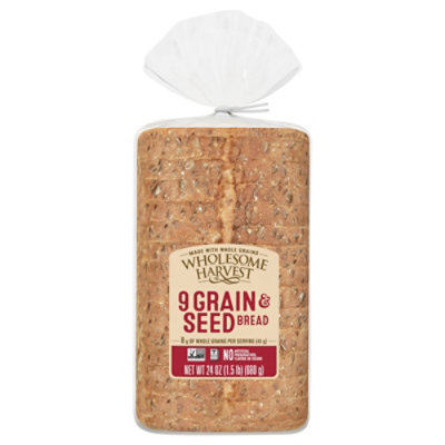 Nine Grain And Seed Sandwich Loaf Sliced - 24 Oz