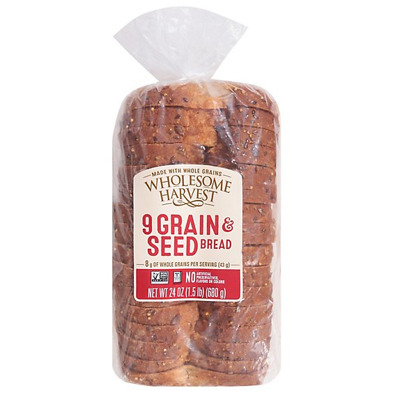 Nine Grain And Seed Sandwich Loaf Sliced - 24 Oz