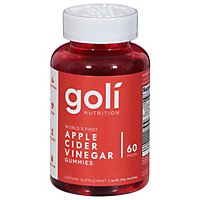 Goli Apple Cider Vinegar Gummies - 60 Count - Image 3