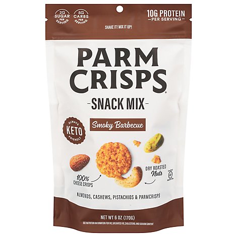 Parm Crisps Crisps Snack Mix Bbq - 6 Oz