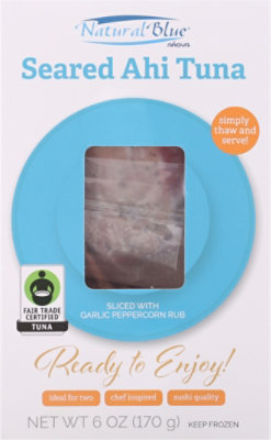 Ahi Tuna Seared With Garlic And Cracked Pepper - 6 Oz - Image 2